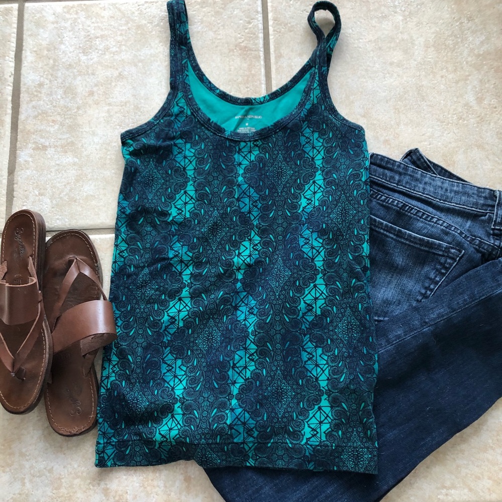 Banana Republic Patterned Tank